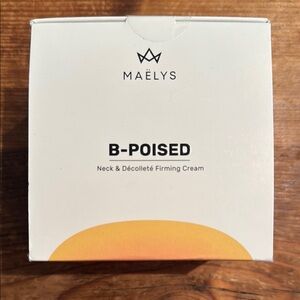 MAËLYS B-POISED Neck & Décolleté Firming Cream - White and Orange